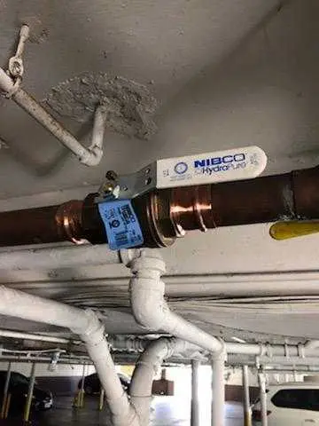 Copper pipe repair and valve work for Backflow Testing in Houston